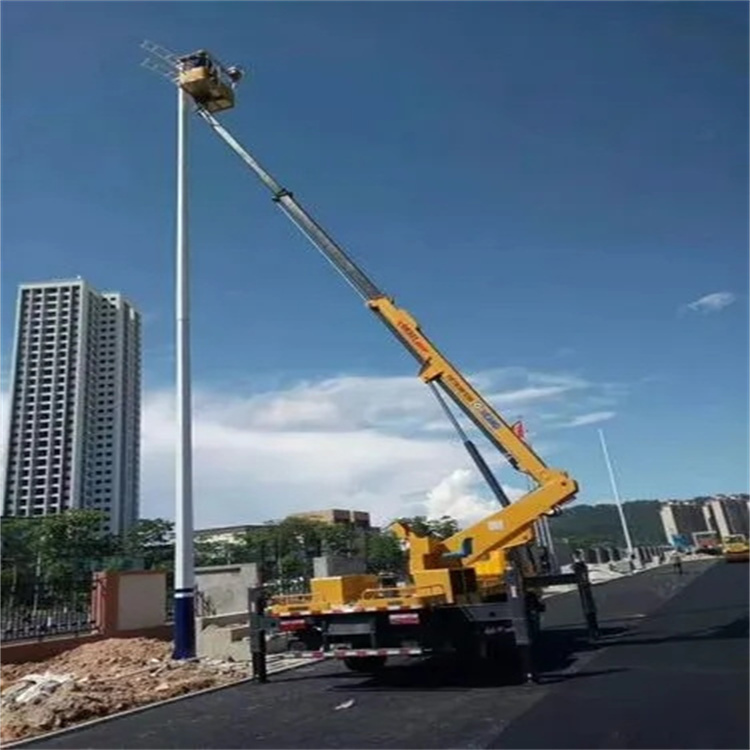 武义县维修路灯的曲臂升降车出租