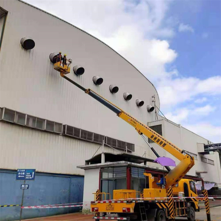 武义县高空作业车出租服务：专业广告牌安装解决方案