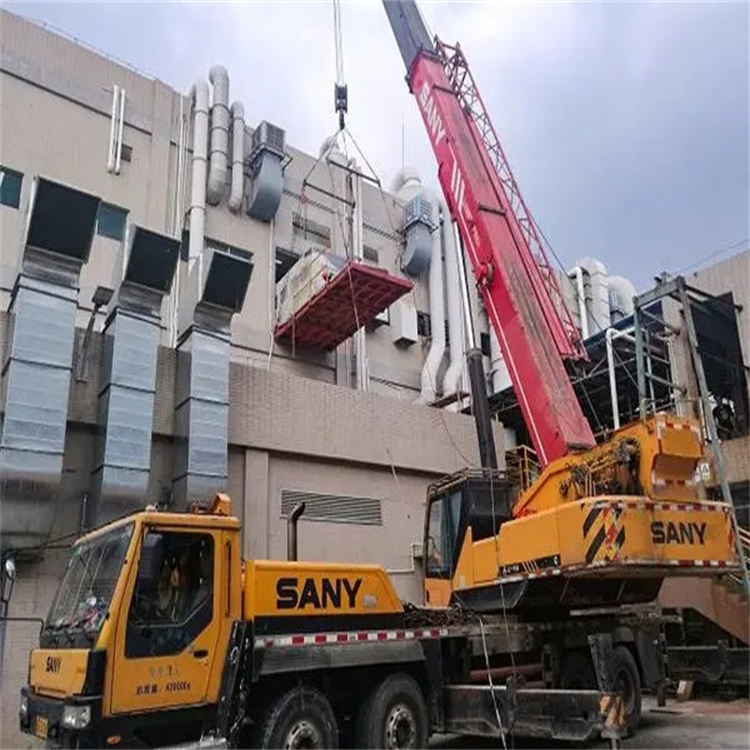 武义县吊车如何吊彩钢瓦